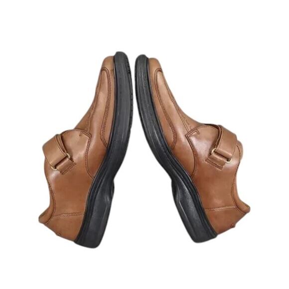 Dr Comfort Shoes Mens 8.5 Dress Leather Frank Diabetic Comfort Adjustable Strap main image 9